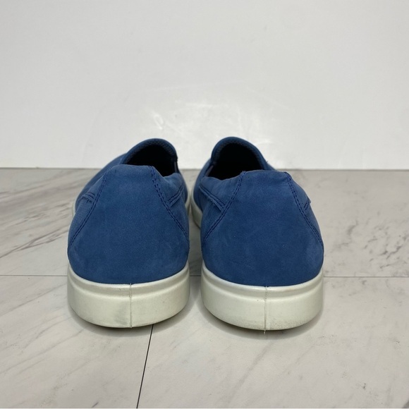 Ecco Barentz Blue Perforated Slip On Loafer 9 / 9.5 - Picture 3 of 13